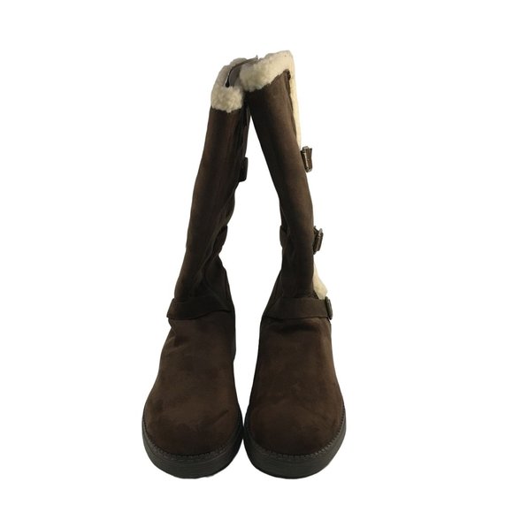 BJORNDAL IVY CHOCOLATE SUEDE BOOTS NIB WOMENS 11 - Picture 4 of 9